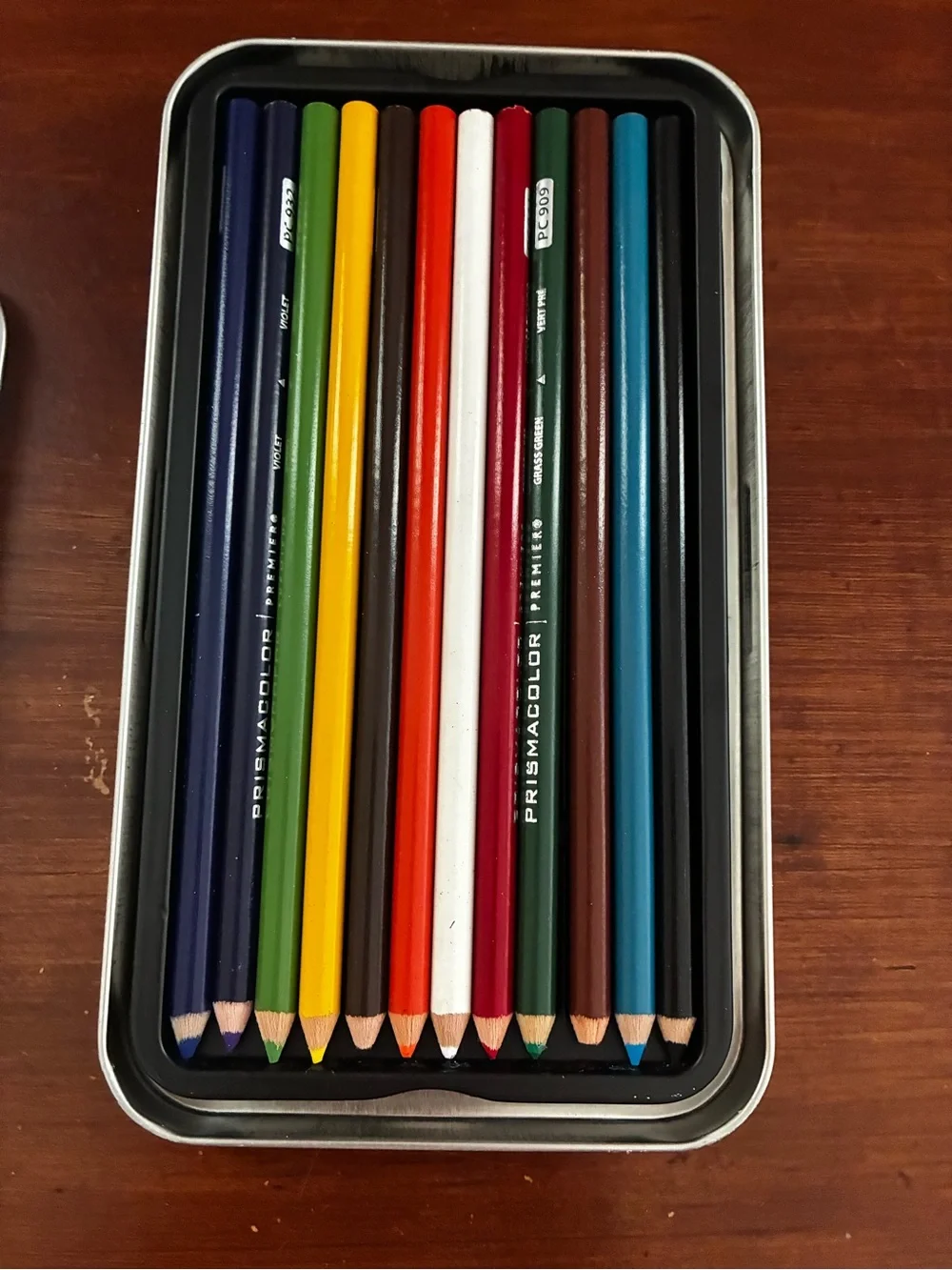 New Prismacolor Premier Soft Core Colored Pencils 12 Count Tin